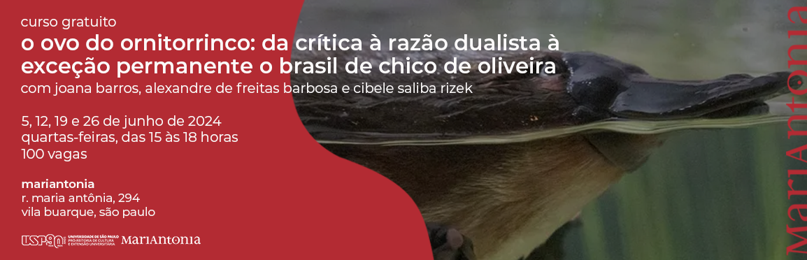 Obra de Chico de Oliveira é analisada em curso gratuito